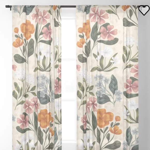 Society 6 curtains set - Picture 1 of 4